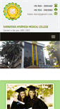 Mobile Screenshot of karnatakaayurveda.com